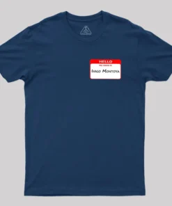 Alternative view of My Name Is Inigo Montoya Geek T-Shirt