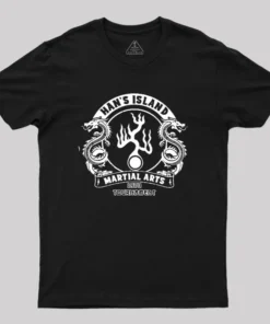 Han's Island Martial arts tournament Geek T-Shirt