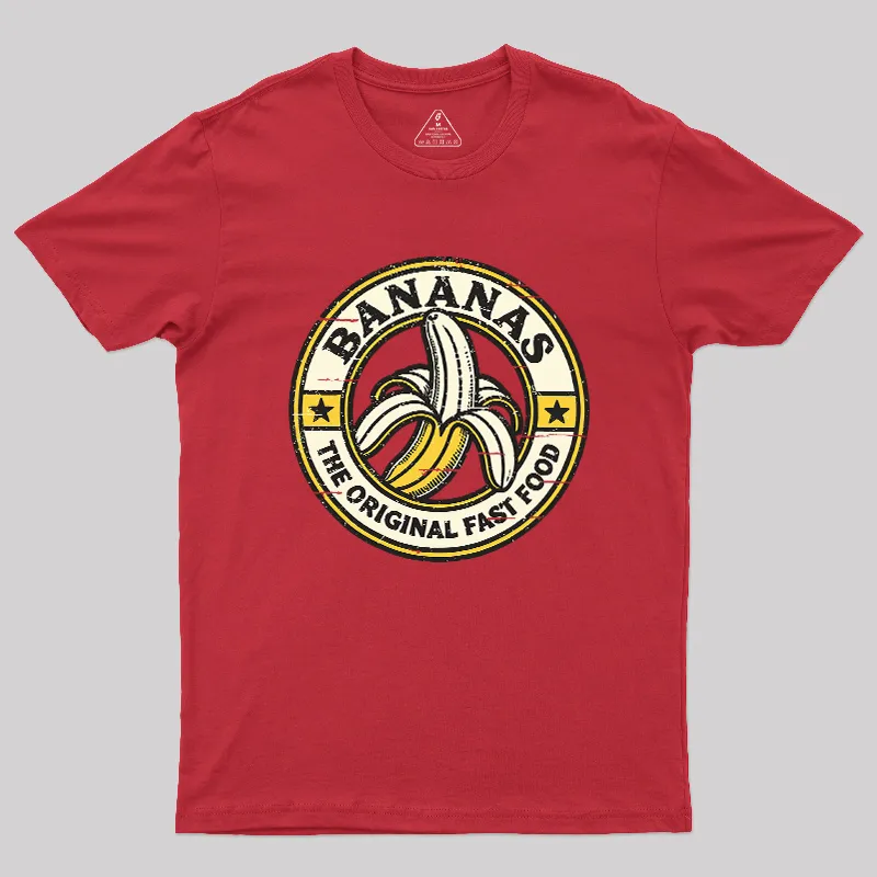 Bananas - The original Fast Food T-Shirt - Image 5