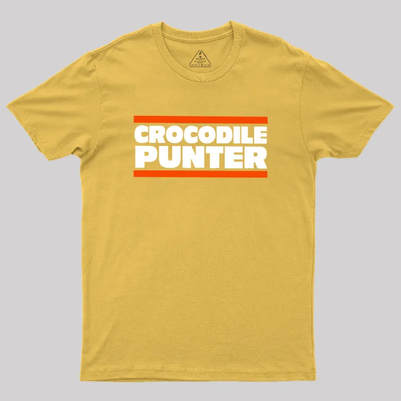 Crocodile Punter Geek T-Shirt - Image 6