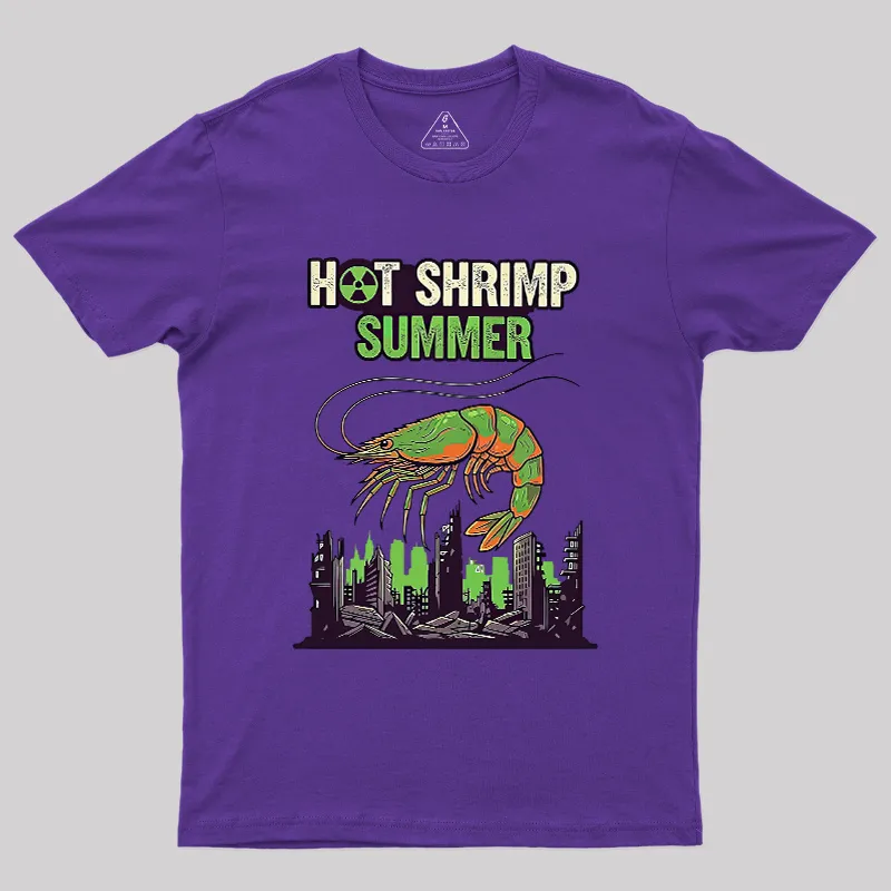 Hot Shrimp Summer Funny Radioactive Geek T-Shirt - Image 6