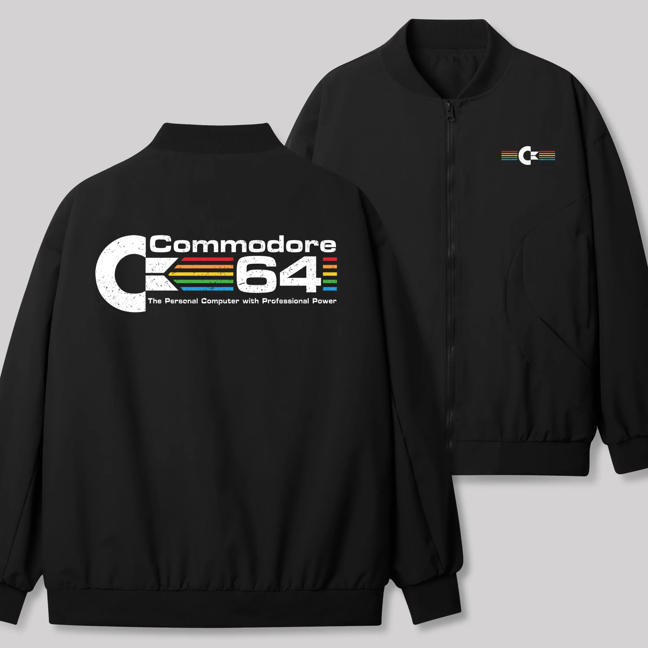 Commodore 64 Geek Classic Bomber Jacket