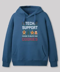 Alternative view of TECH SUPPORT  Geek Hoodie