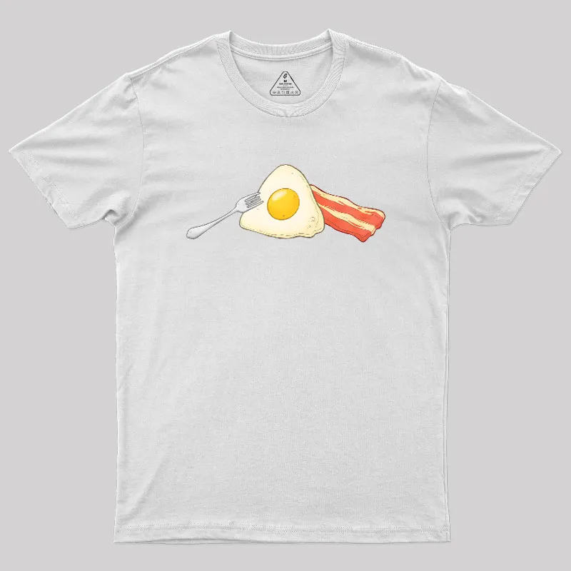 Dark Side of Breakfast Geek T-Shirt - Image 11