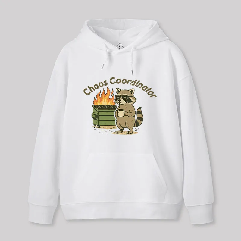 Chaos Coordinator Humor Geek Hoodie - Image 3