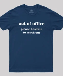Alternative view of Out of Office Geek T-Shirt