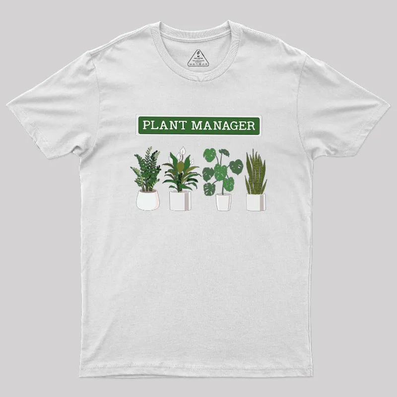 Plant Manager Geek T-Shirt - Image 11