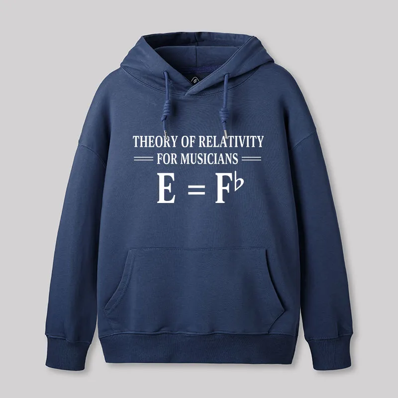 Theory Of Relativity For Musicians Geek Hoodie - Image 3
