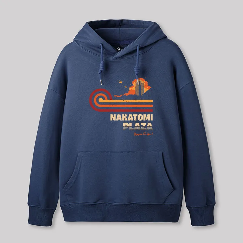 Retro Vintage Nakatomi Geek Hoodie - Image 4