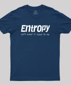 Alternative view of Entropy Geek T-Shirt
