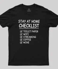 Home Checklist Geek T-Shirt
