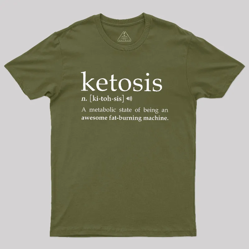 Keto Definition Geek T-Shirt - Image 3