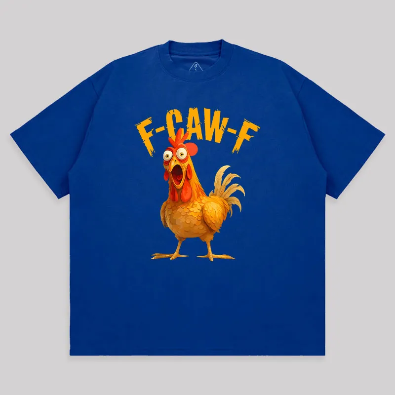 F-Caw-F Unisex Oversized T-shirt - Image 6