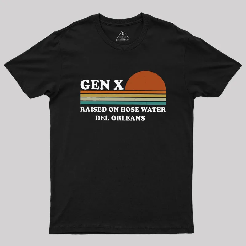 Gen-X Vintage Sunset Geek T-Shirt