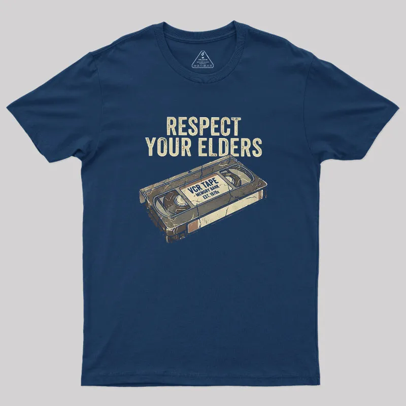 Respect Your Elders Geek T-Shirt - Image 2