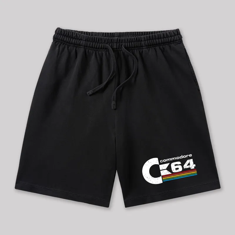 Commodore 64 Geeky Washed Shorts