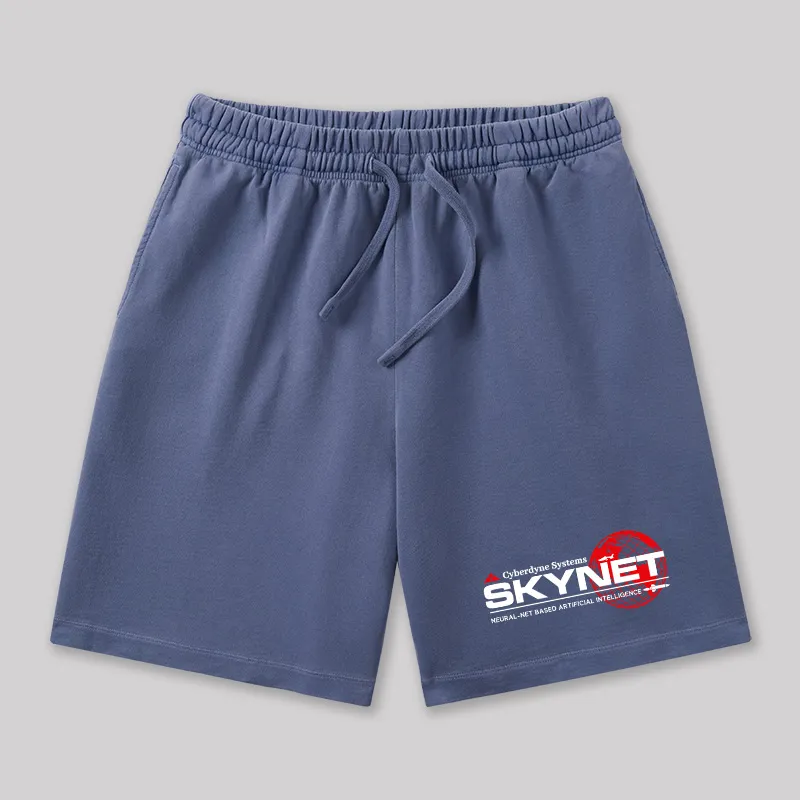 Cyberdyne Systems Skynet Geeky Washed Shorts - Image 6
