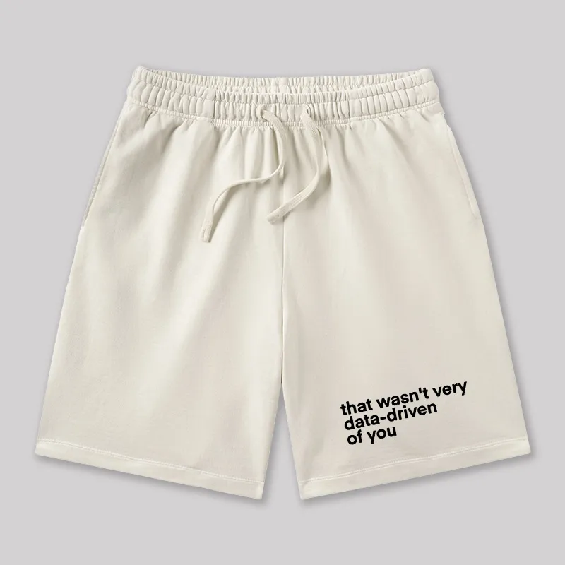 That Wasn't Very Data Driven Of You Geeky Washed Shorts - Image 4