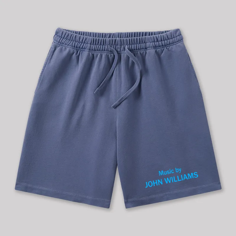 Music by John Williams Geeky Washed Shorts - Image 6