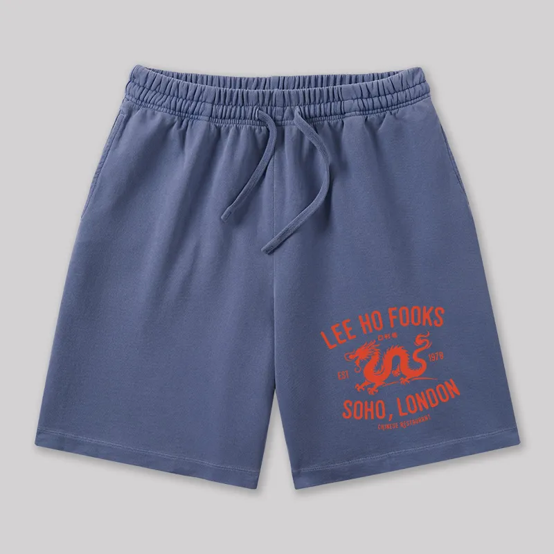 Lee Ho Fooks Vintage Resto Geeky Washed Shorts - Image 6