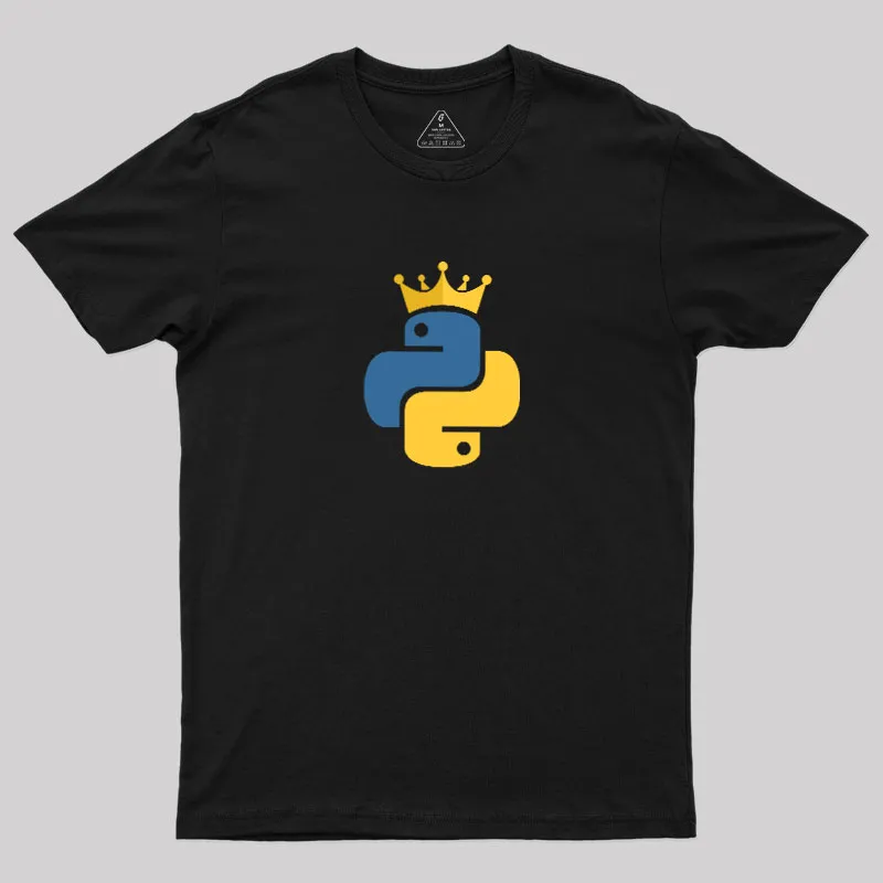 Python King Geek T-Shirt