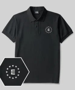 Enclave Geek Embroidered Polo Shirts