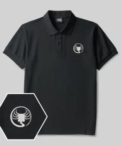 Facehugger Geek Embroidered Polo Shirts