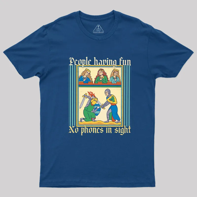 Funny Medieval History Buff Geek T-Shirt - Image 2