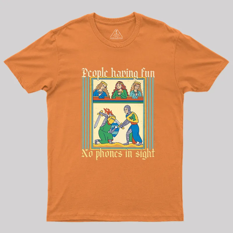 Funny Medieval History Buff Geek T-Shirt - Image 5