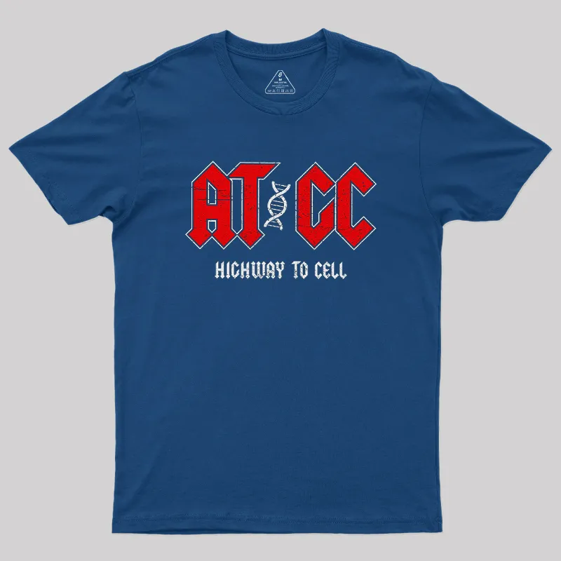 ATGC Highway To Cell Geek T-Shirt - Image 2