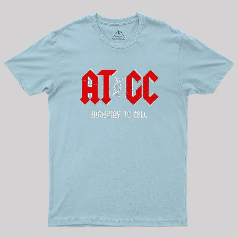 ATGC Highway To Cell Geek T-Shirt - Image 8