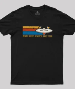 Warp Speed Service Since 1966 Geek T-Shirt