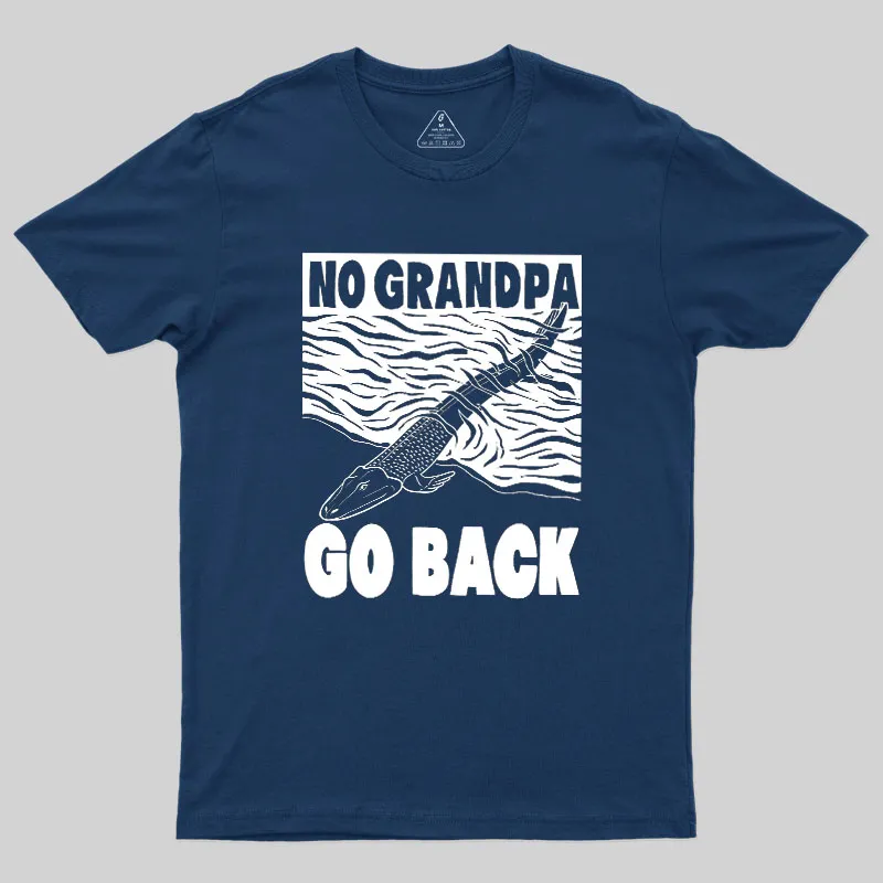 Grandpa Tiktaalik Geek T-Shirt - Image 3