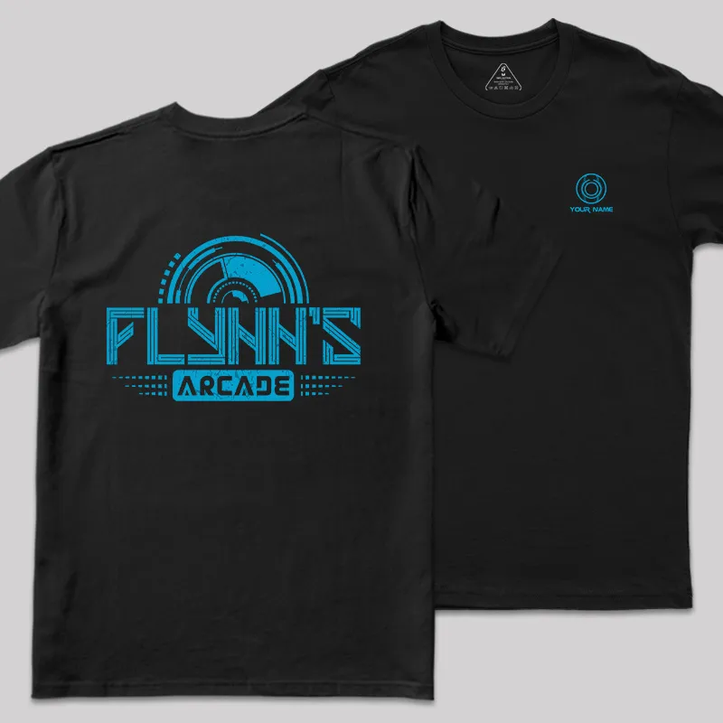 Personalized Flynn's Arcade Geek T-Shirt