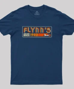 Alternative view of Retro Flynns since 1982 Geek T-Shirt