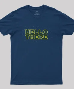 Alternative view of Hello There Geek T-Shirt