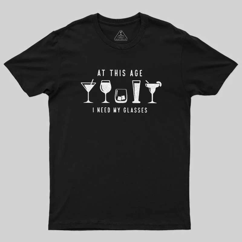 I Need My Glasses Geek T-Shirt