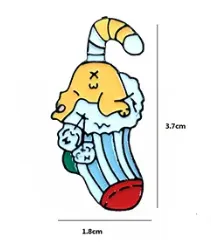 Christmas Tree Cart Cup Candy Socks Pins - Image 5