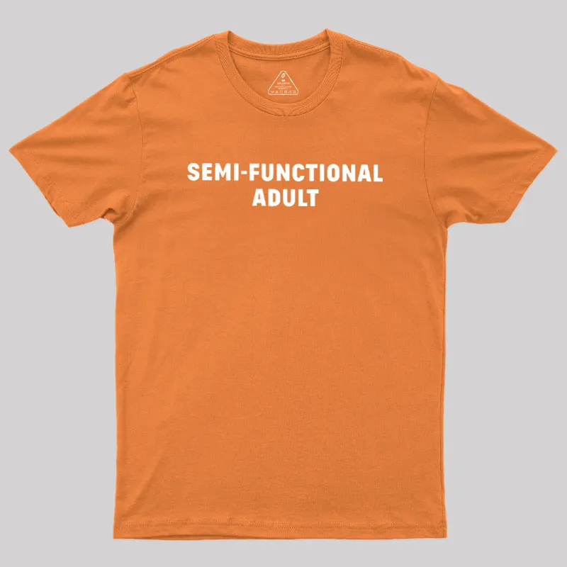 Semi-Functional Adult Geek T-Shirt - Image 5