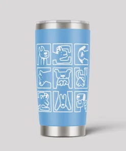 Dog Language Geeks Tumbler