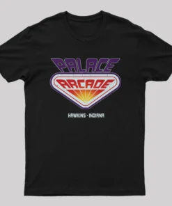 Alternative view of Scifi Monster Palace Arcade T-Shirt