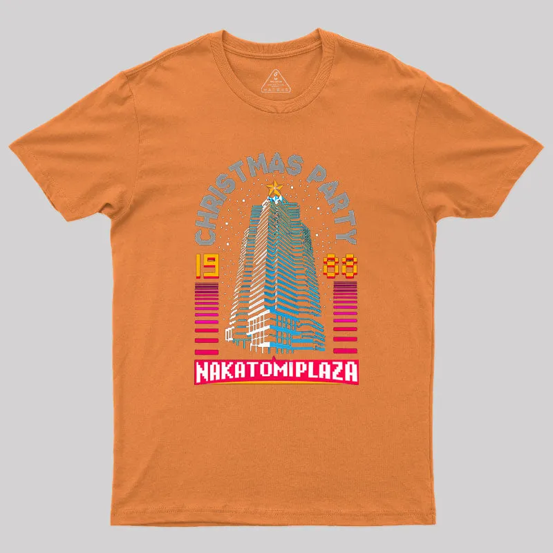 Nakatomi Party 88 Geek T-Shirt - Image 7