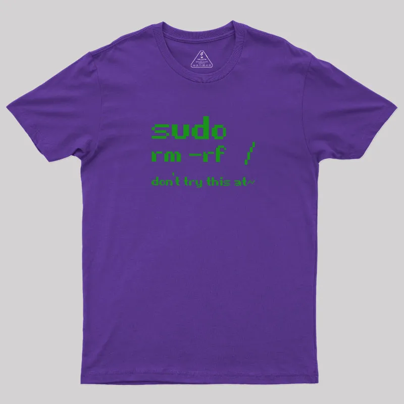 Dangerous Command Geek T-Shirt - Image 6