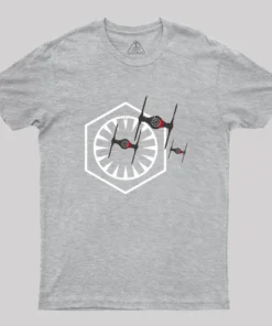 Alternative view of RED T.I.E. Geek T-Shirt