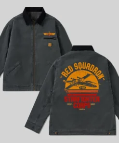 Red Squadron Glory Classic Work Jacket