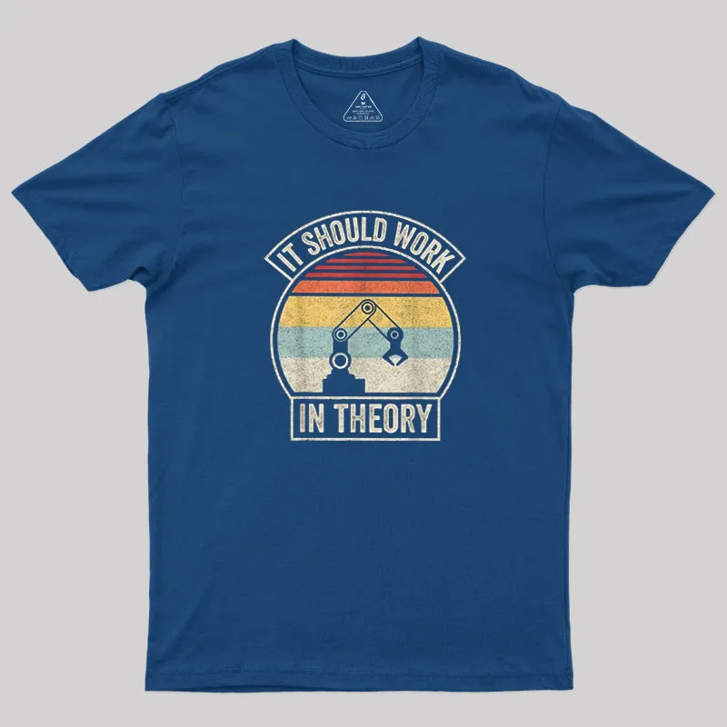 Retro Engineering Geek T-Shirt - Image 2