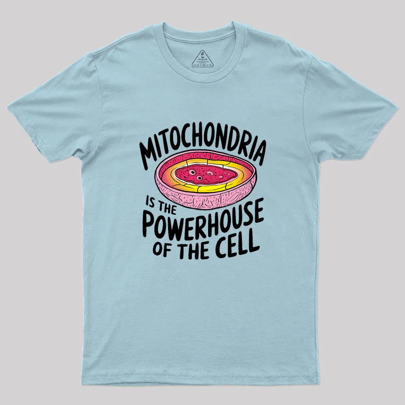 Biologist Humor Mitochondria Geek T-Shirt - Image 10