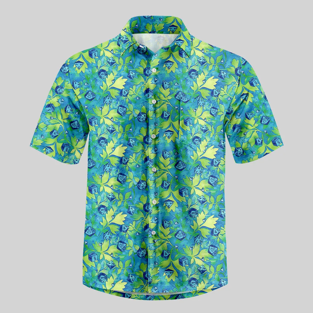 Scifi Dreamscape Button Up Pocket Shirt