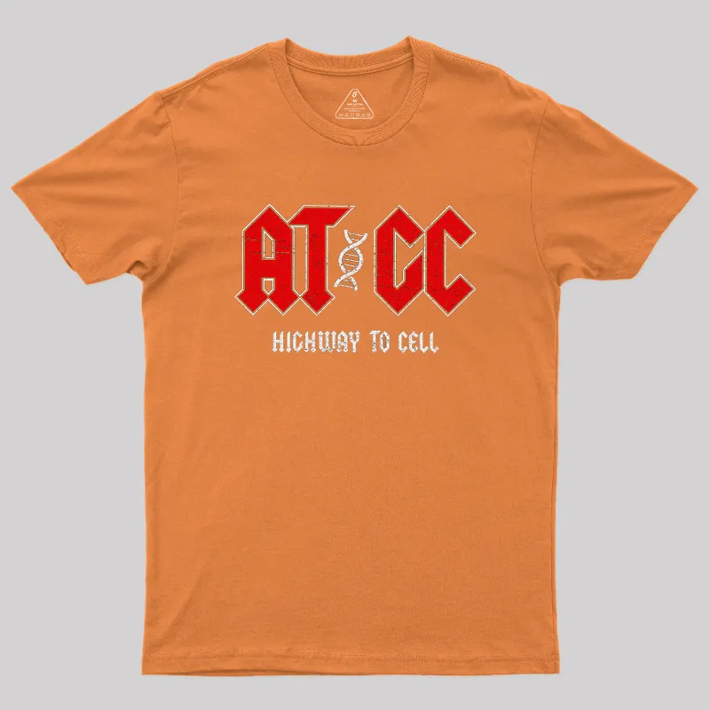 ATGC Highway To Cell Geek T-Shirt - Image 5