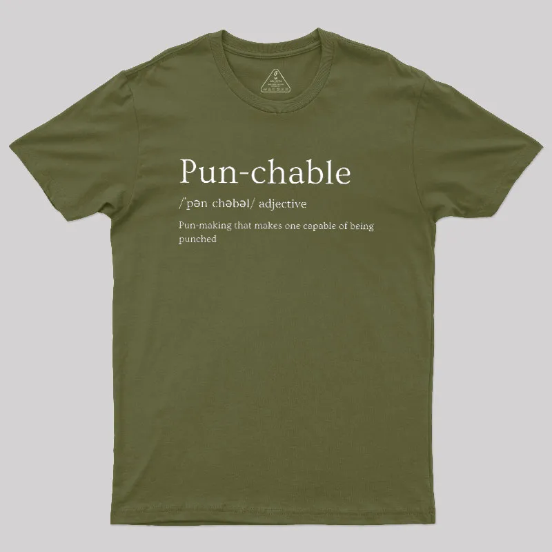Pun-chable Geek T-Shirt - Image 3